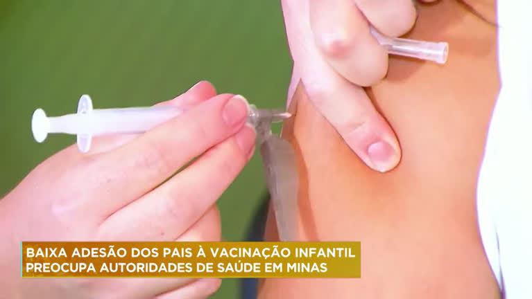 Vídeo: Baixa adesão dos pais à vacinação infantil preocupa autoridades
