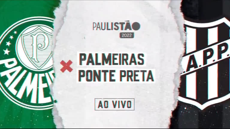 Vídeo: Palmeiras e Ponte Preta se enfrentam pelo Paulistão 2022 nesta quarta (26)
