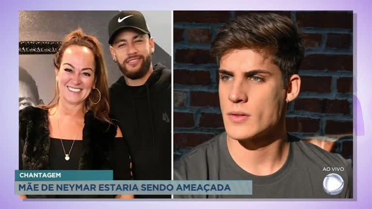 Vídeo: Mãe de Neymar estaria sendo ameaçada pelo próprio namorado