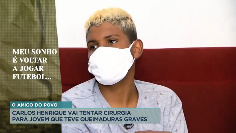 Vídeo: O Amigo do Povo: adolescente com queimaduras precisa de cirurgia