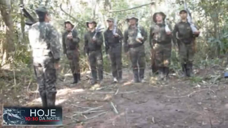 Vídeo: Repórter Record Investigação revela ação de guerrilheiros na fronteira do Brasil com o Paraguai