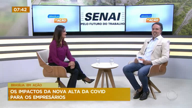 Vídeo: Brasília em Ação: impactos da nova alta da covid-19 para os empresários