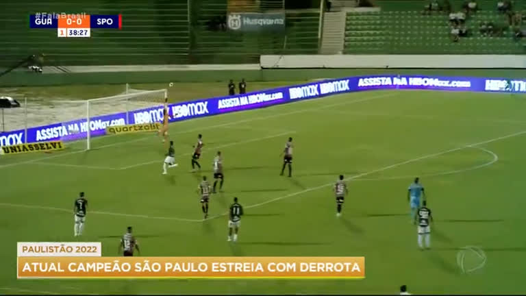 Vídeo: Paulistão 2022: São Paulo estreia com derrota para o Guarani