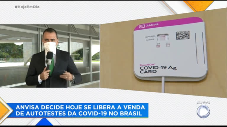 Vídeo: Anvisa analisa liberação de autotestes de covid-19 no Brasil