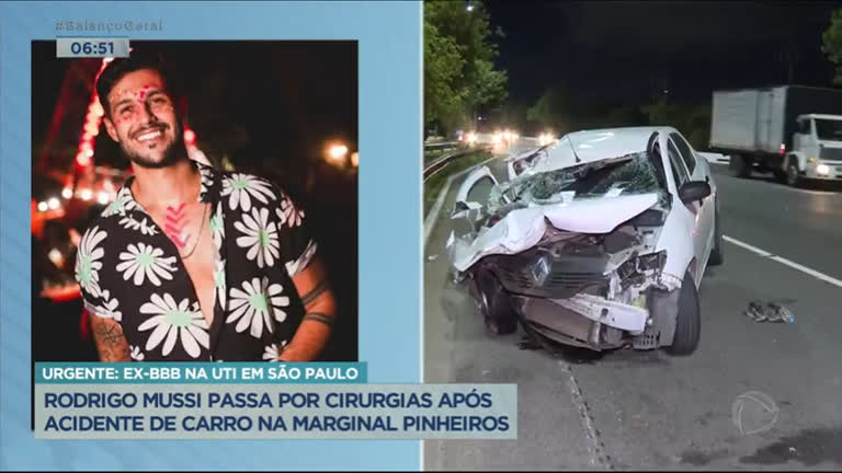 EX-BBB Rodrigo Mussi está na UTI após acidente grave em São Paulo -  RecordTV - R7 Balanço Geral Manhã